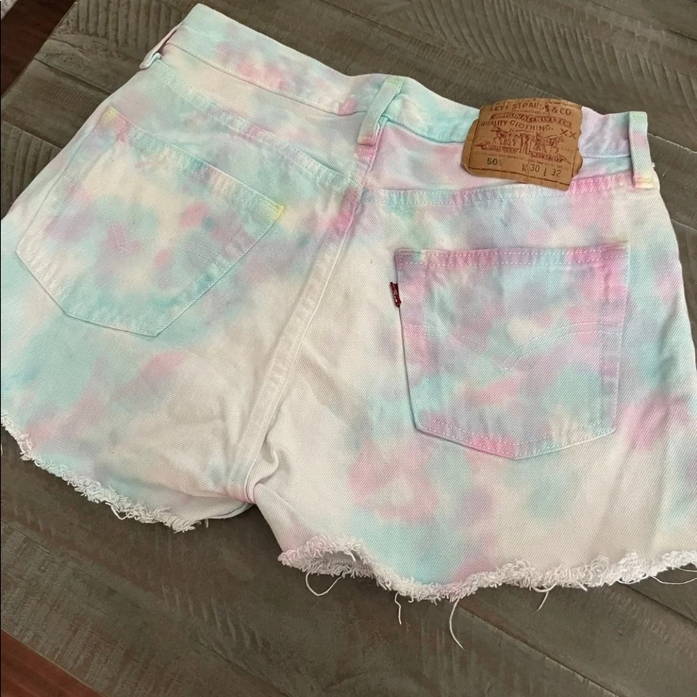 Multicolored Levi’s Denim 501 Shorts